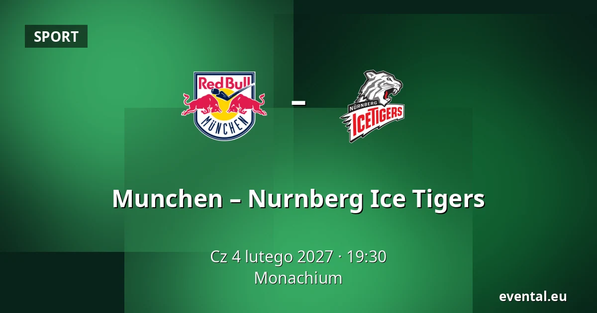 Munchen – Nurnberg Ice Tigers — Monachium