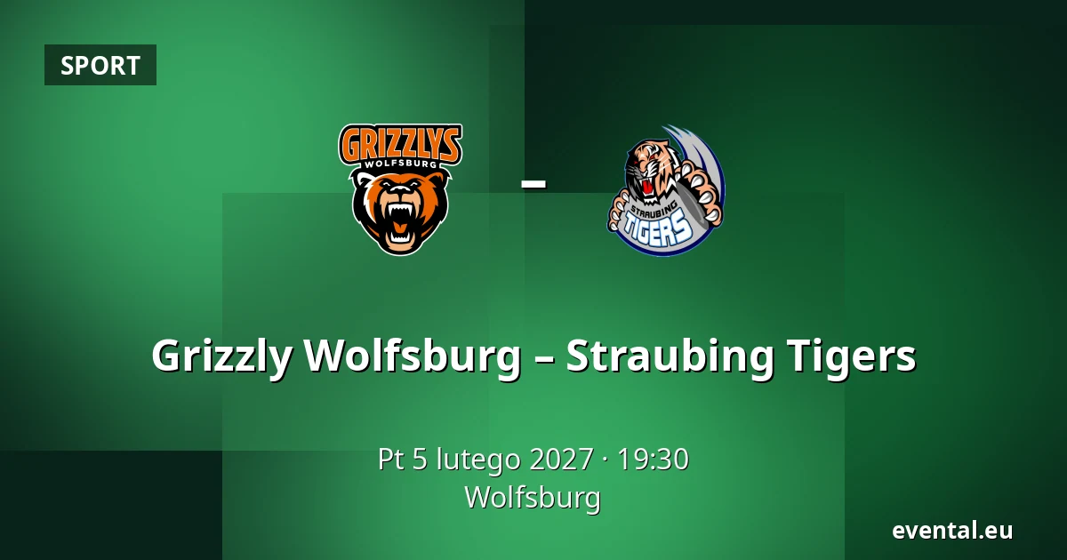 Grizzly Wolfsburg – Straubing Tigers — Wolfsburg