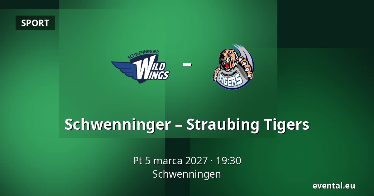 Schwenninger – Straubing Tigers — Schwenningen