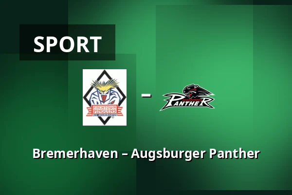 Bremerhaven – Augsburger Panther — Bremerhaven