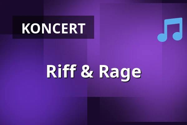 Riff & Rage — E-Werk Kulturzentrum, Erlangen
