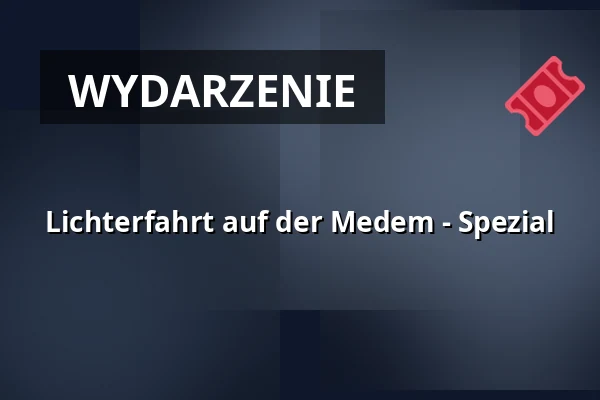 Lichterfahrt auf der Medem - Spezial — Anleger Am Großen Specken, Otterndorf