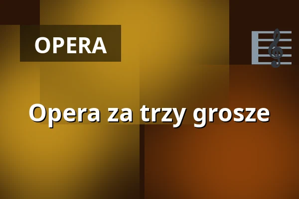 Opera za trzy grosze — Stary Teatr, Kraków