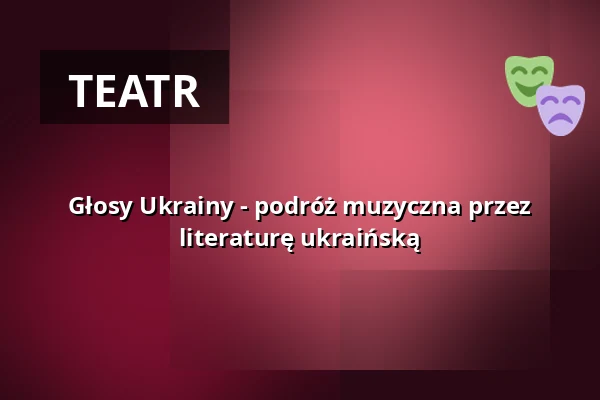Głosy Ukrainy - podróż muzyczna przez literaturę ukraińską — KulturBahnhof Aalen, Aalen