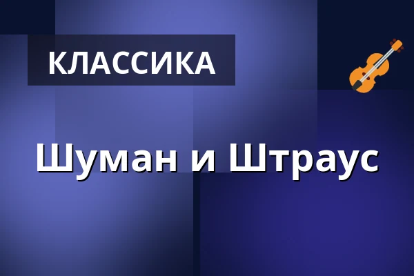 Шуман и Штраус — Musikverein Wien, Вена