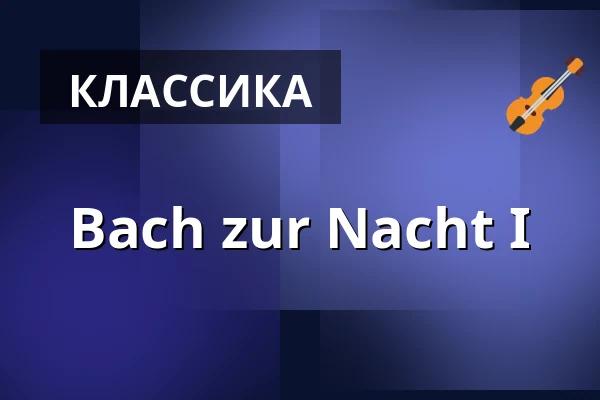 Bach zur Nacht I — Kaiserdom, Speyer