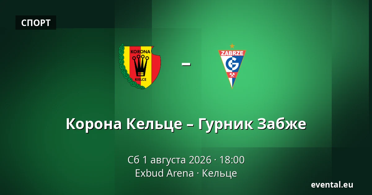 Корона Кельце – Гурник Забже — Exbud Arena, Кельце