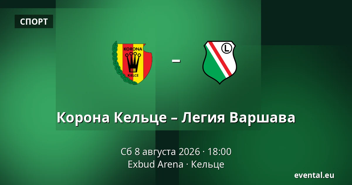 Корона Кельце – Легия Варшава — Exbud Arena, Кельце