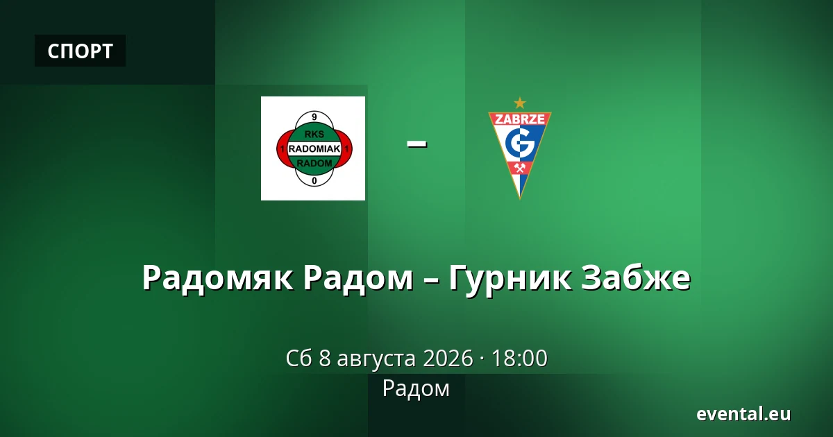 Радомяк Радом – Гурник Забже — Радом