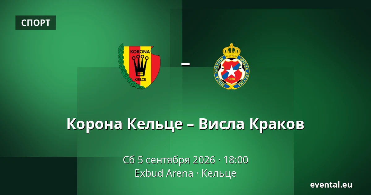 Корона Кельце – Висла Краков — Exbud Arena, Кельце