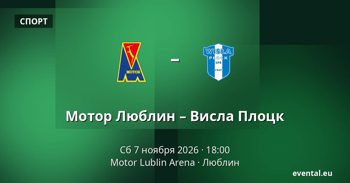 Мотор Люблин – Висла Плоцк — Motor Lublin Arena, Люблин