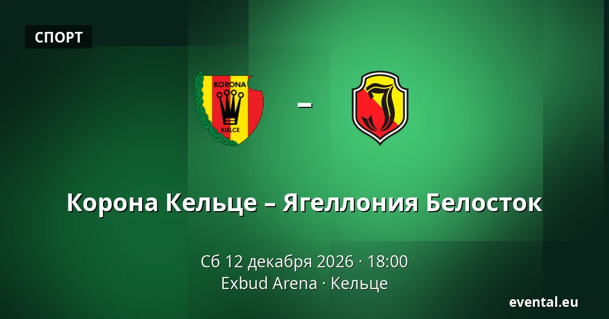 Корона Кельце – Ягеллония Белосток — Exbud Arena, Кельце