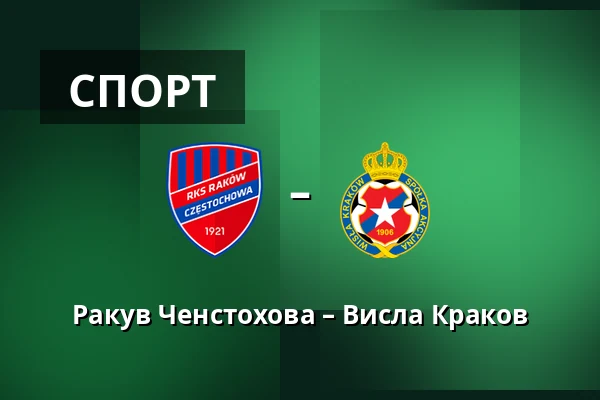 Ракув Ченстохова – Висла Краков — zondacrypto Arena, Ченстохова