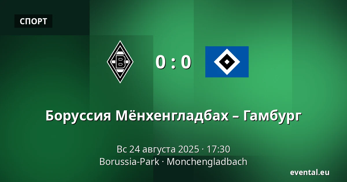 Боруссия Мёнхенгладбах – Гамбург — Borussia-Park, Monchengladbach