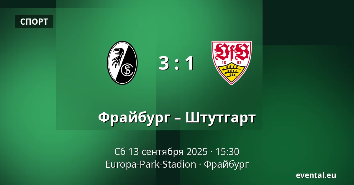 Фрайбург – Штутгарт — Europa-Park-Stadion, Фрайбург