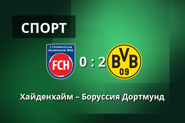 Хайденхайм – Боруссия Дортмунд — Voith-Arena, Heidenheim an der Brenz