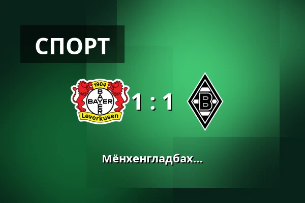 Байер Леверкузен – Боруссия Мёнхенгладбах — BayArena, Леверкузен