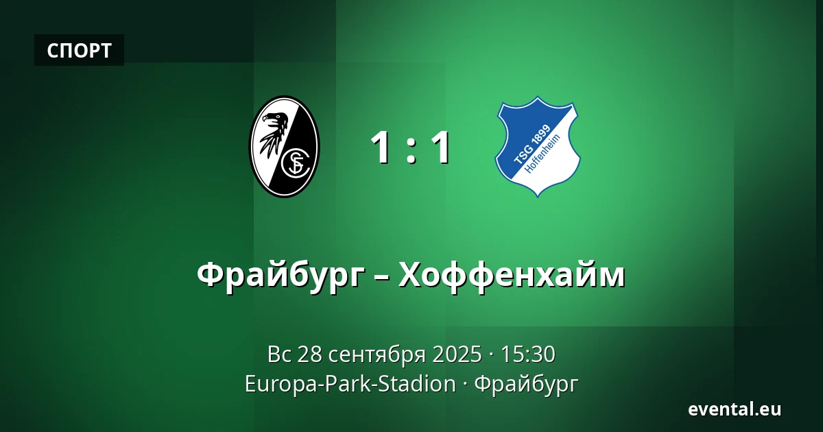 Фрайбург – Хоффенхайм — Europa-Park-Stadion, Фрайбург