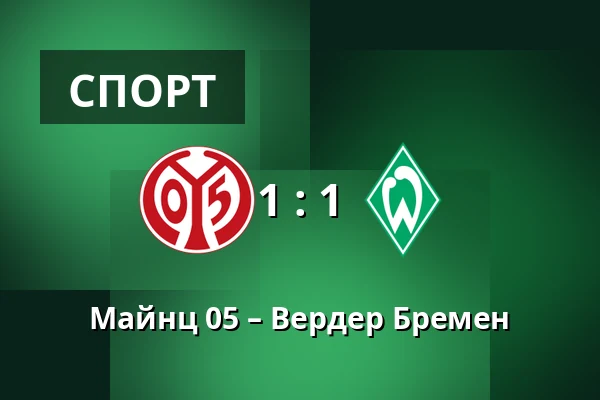 Майнц 05 – Вердер Бремен — Mewa Arena, Майнц
