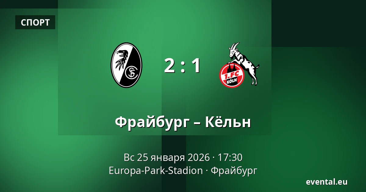 Фрайбург – Кёльн — Europa-Park-Stadion, Фрайбург