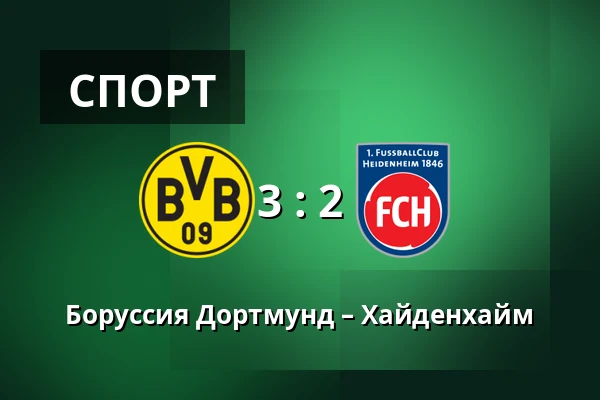 Боруссия Дортмунд – Хайденхайм — Signal Iduna Park, Дортмунд