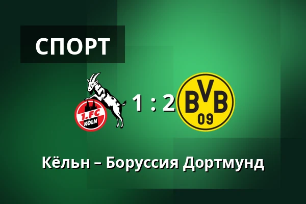 Кёльн – Боруссия Дортмунд — RheinEnergieStadion, Кёльн