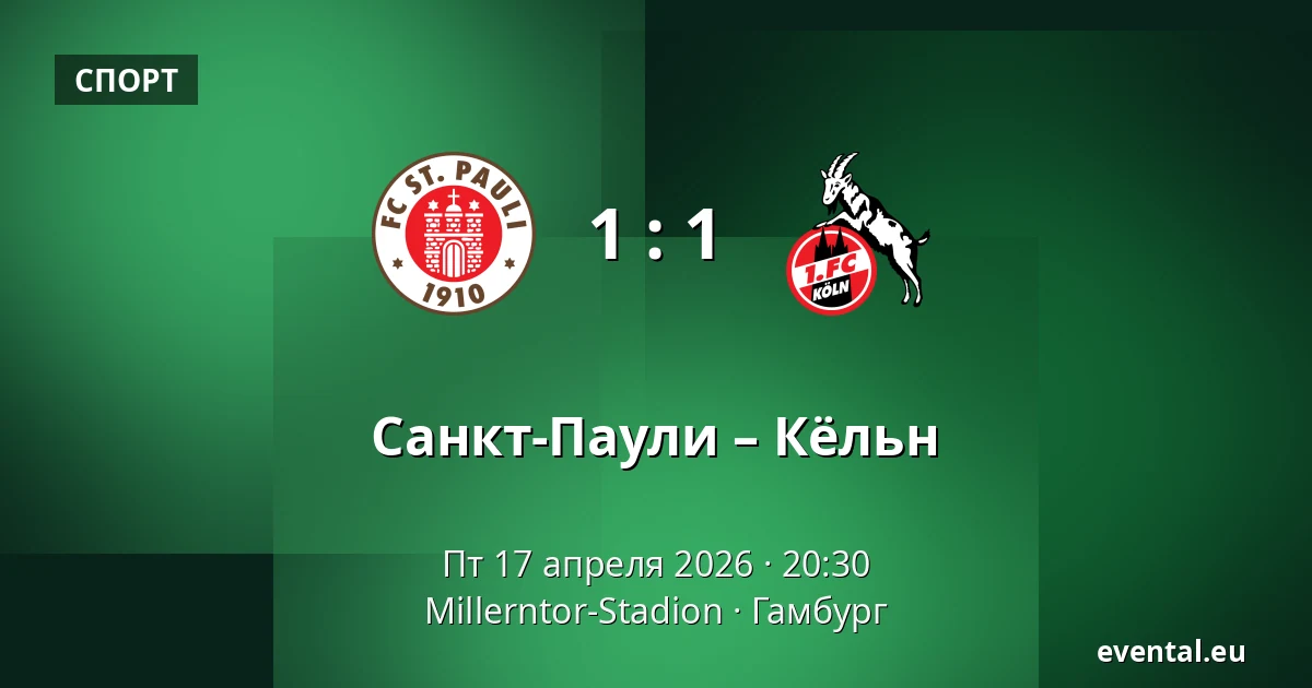 Санкт-Паули – Кёльн — Millerntor-Stadion, Гамбург