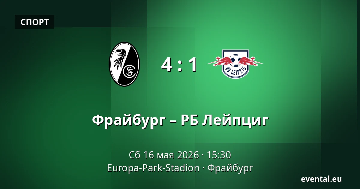 Фрайбург – РБ Лейпциг — Europa-Park-Stadion, Фрайбург