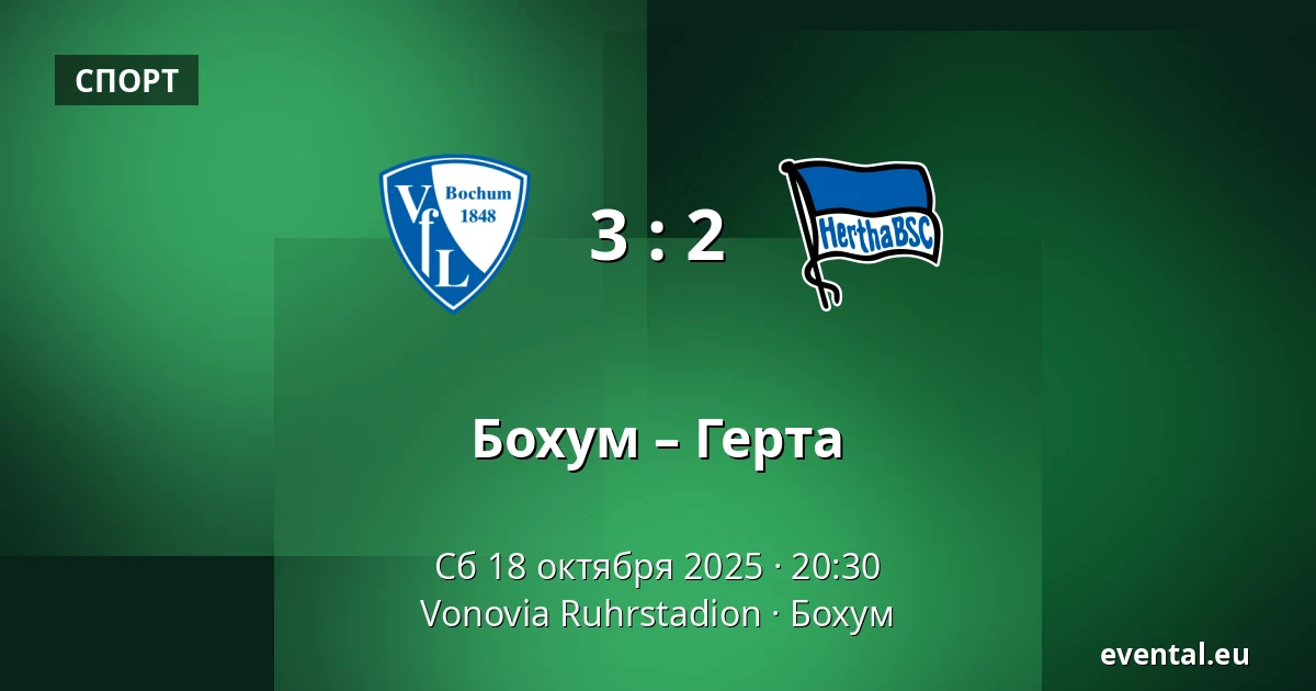 Бохум – Герта — Vonovia Ruhrstadion, Бохум