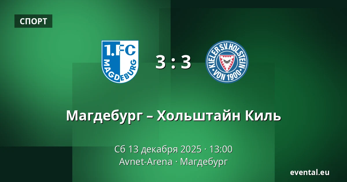 Магдебург – Хольштайн Киль — Avnet-Arena, Магдебург