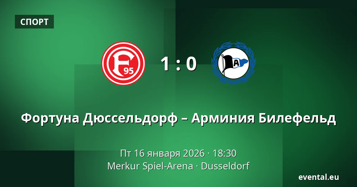 Фортуна Дюссельдорф – Арминия Билефельд — Merkur Spiel-Arena, Dusseldorf