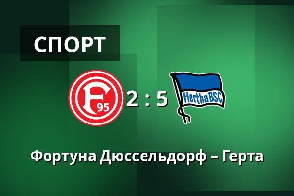 Фортуна Дюссельдорф – Герта — Merkur Spiel-Arena, Dusseldorf