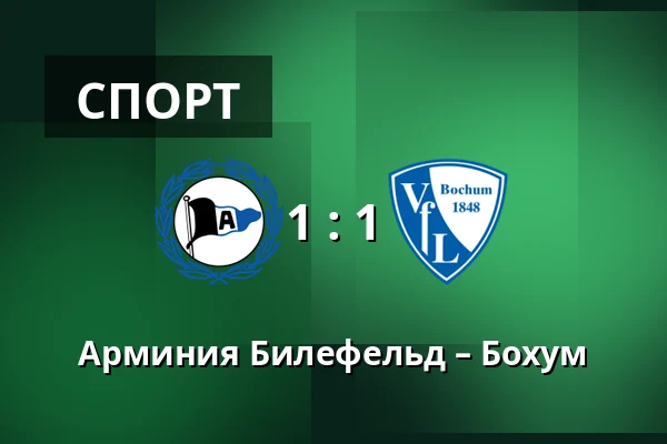 Арминия Билефельд – Бохум — SchücoArena, Билефельд
