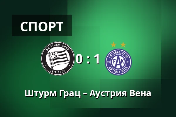 Штурм Грац – Аустрия Вена — Merkur-Arena, Грац