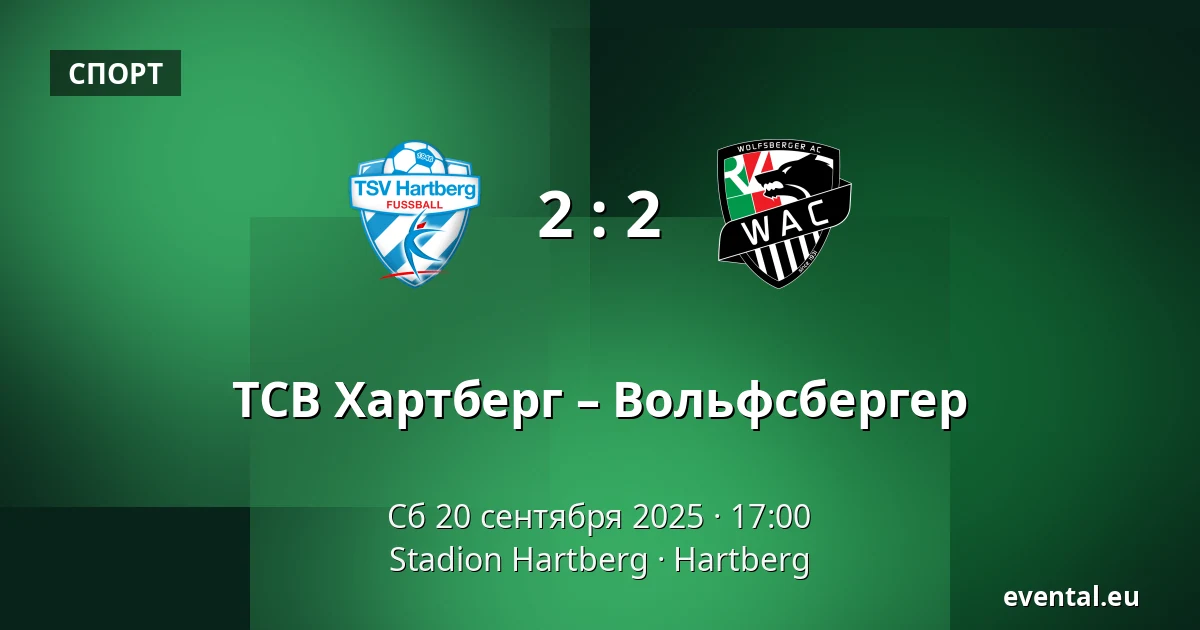ТСВ Хартберг – Вольфсбергер — Stadion Hartberg, Hartberg