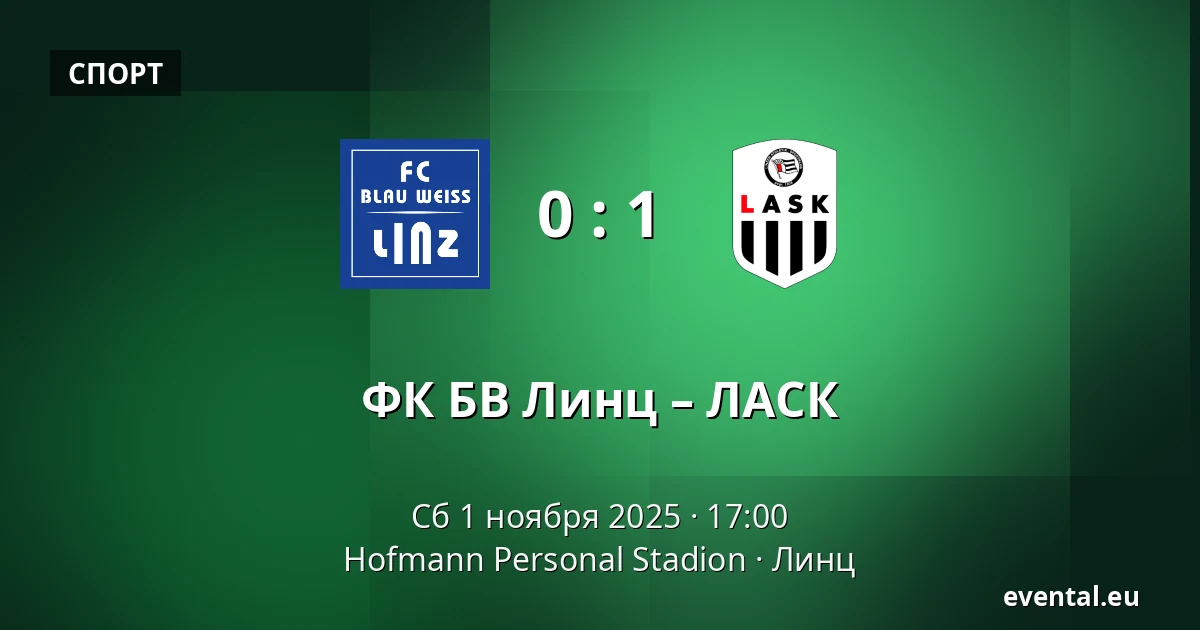 ФК БВ Линц – ЛАСК — Hofmann Personal Stadion, Линц
