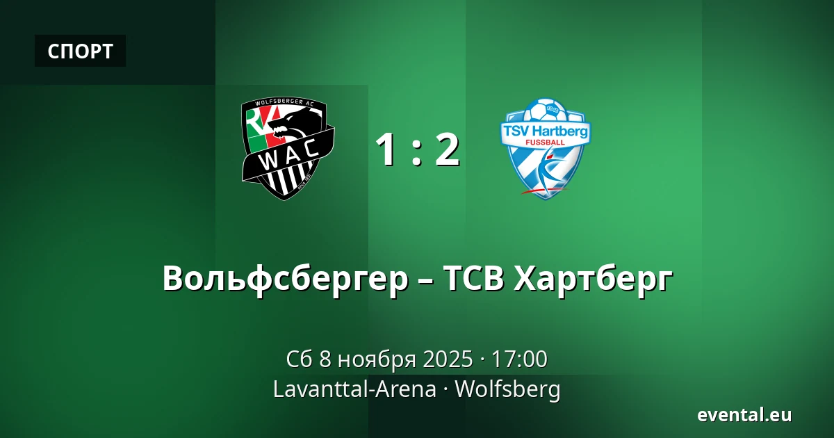 Вольфсбергер – ТСВ Хартберг — Lavanttal-Arena, Wolfsberg