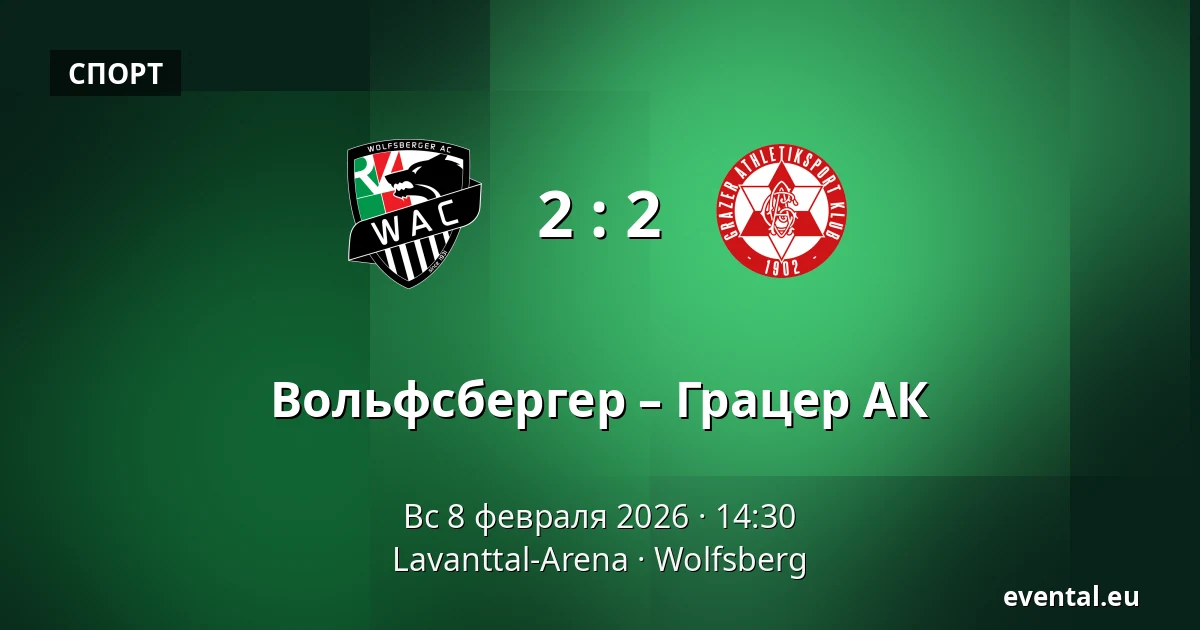 Вольфсбергер – Грацер АК — Lavanttal-Arena, Wolfsberg