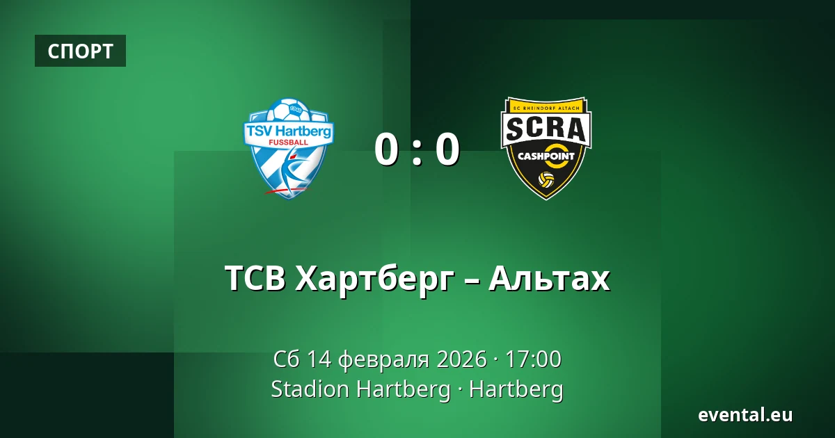 ТСВ Хартберг – Альтах — Stadion Hartberg, Hartberg