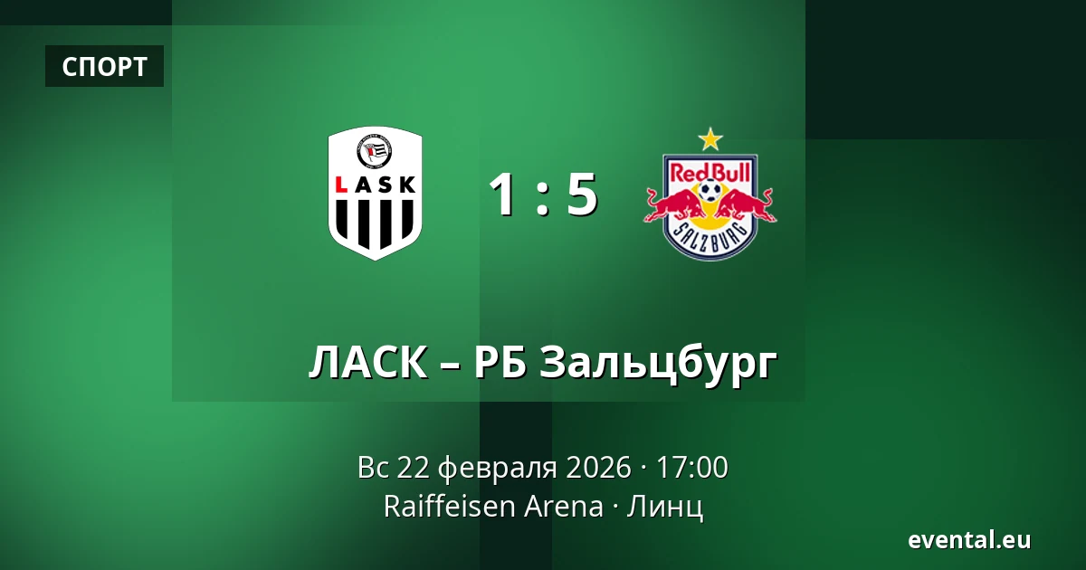 ЛАСК – РБ Зальцбург — Raiffeisen Arena, Линц