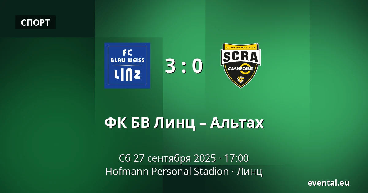 ФК БВ Линц – Альтах — Hofmann Personal Stadion, Линц