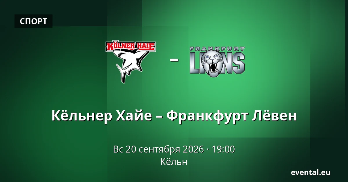 Кёльн - Франкфурт Лёвен — Кёльн