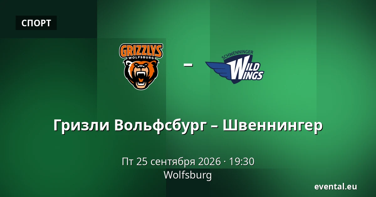 Grizzly Wolfsburg – Schwenninger — Wolfsburg