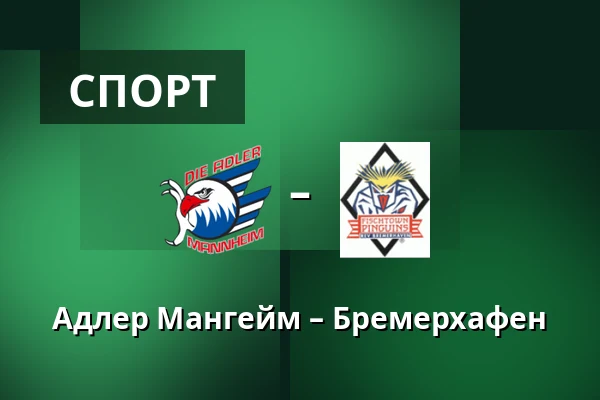 Адлер Мангейм – Бремерхафен — Мангейм