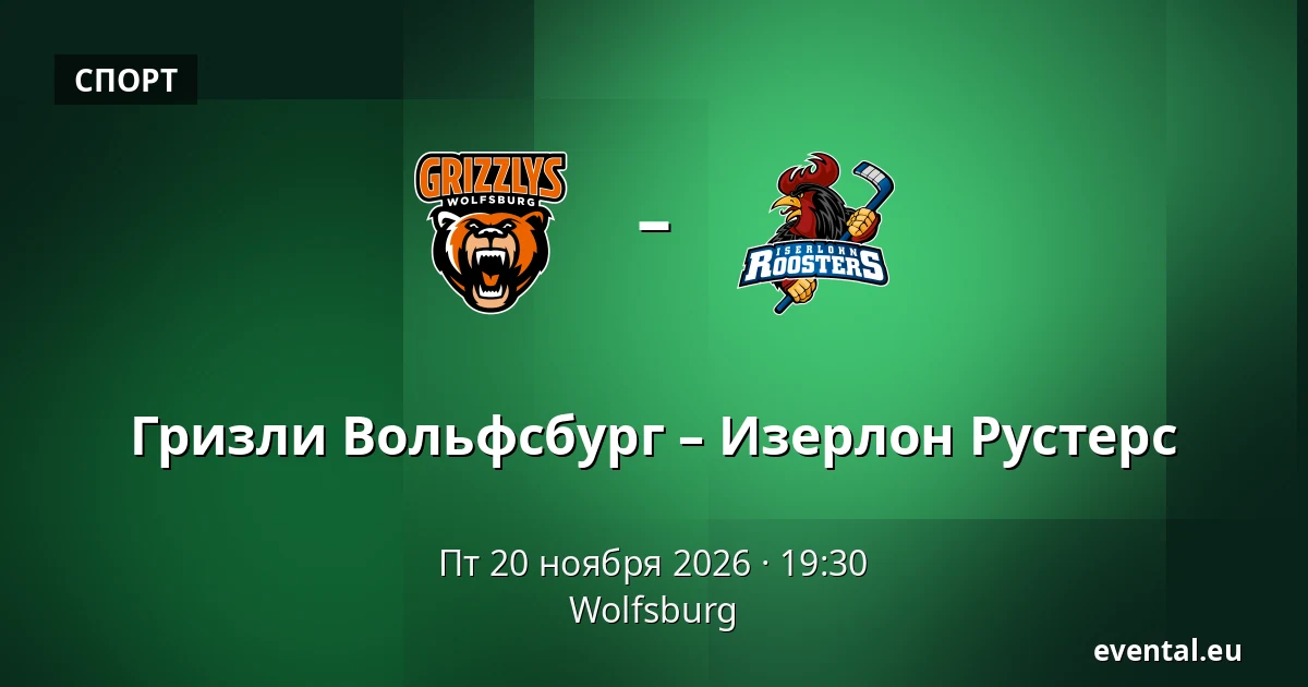 Гризли Вольфсбург – Изерлон Рустерс — Wolfsburg