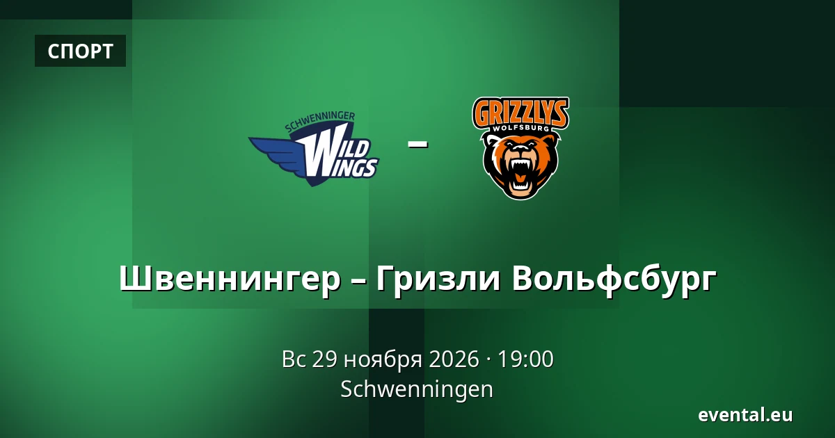 Швеннингер – Гризли Вольфсбург — Schwenningen