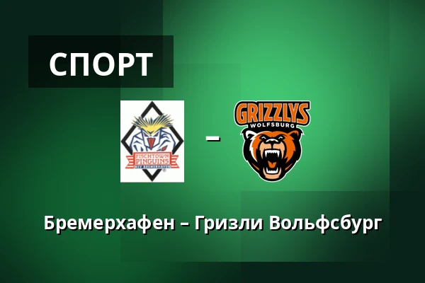 Бремерхафен – Гризли Вольфсбург — Бремерхафен