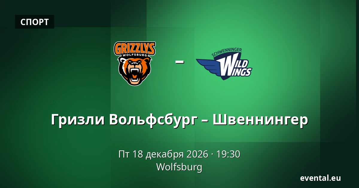 Grizzly Wolfsburg – Schwenninger — Wolfsburg