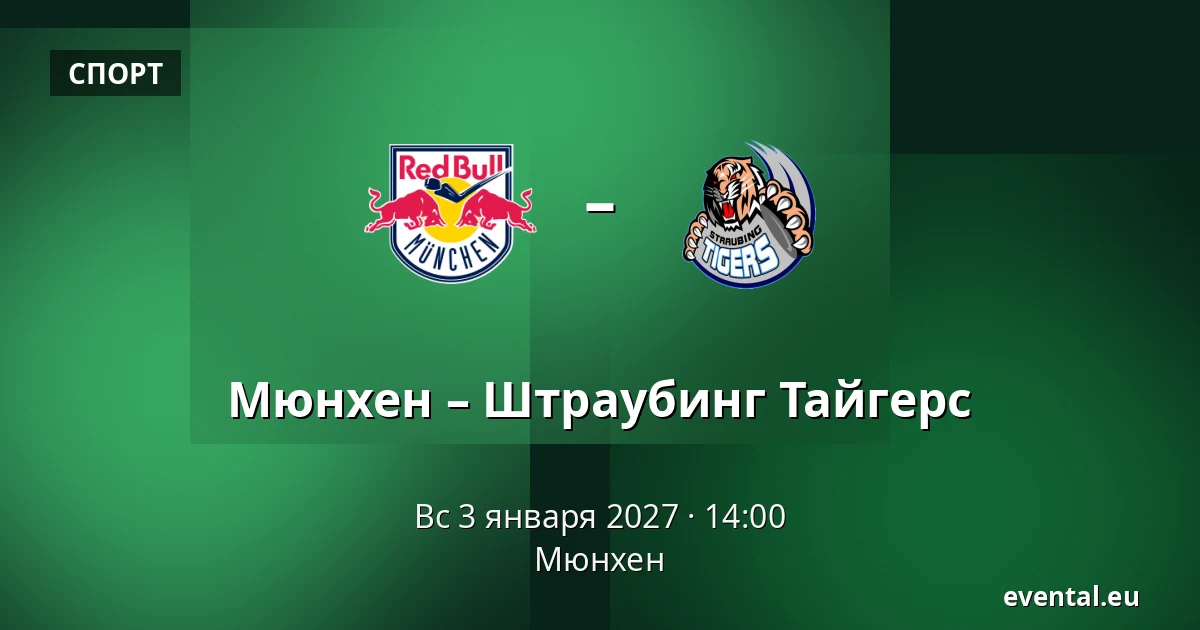 Мюнхен – Штраубинг Тайгерс — Мюнхен