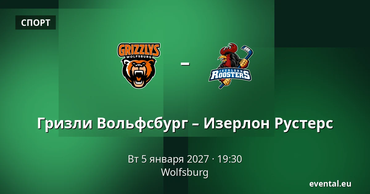 Гризли Вольфсбург – Изерлон Рустерс — Wolfsburg